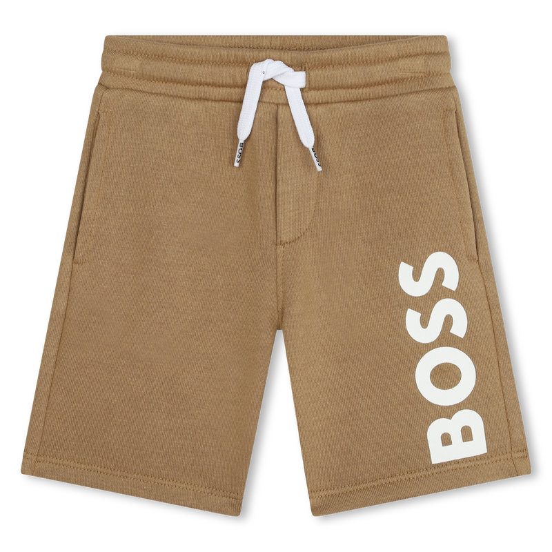 Bermuda en molleton avec sigle BOSS 
                    GARCON