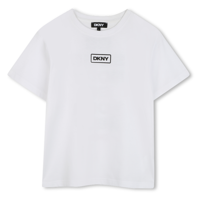 T-shirt manches courtes coton DKNY 
                        UNISEXE