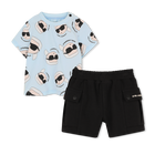 Ensemble Tee-shirt et short KARL LAGERFELD KIDS 
                    GARCON