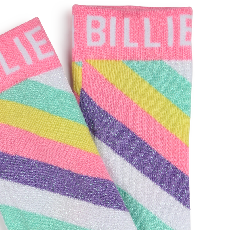 Chaussettes ray&eacute;es mi-hautes BILLIEBLUSH 
                        FILLE