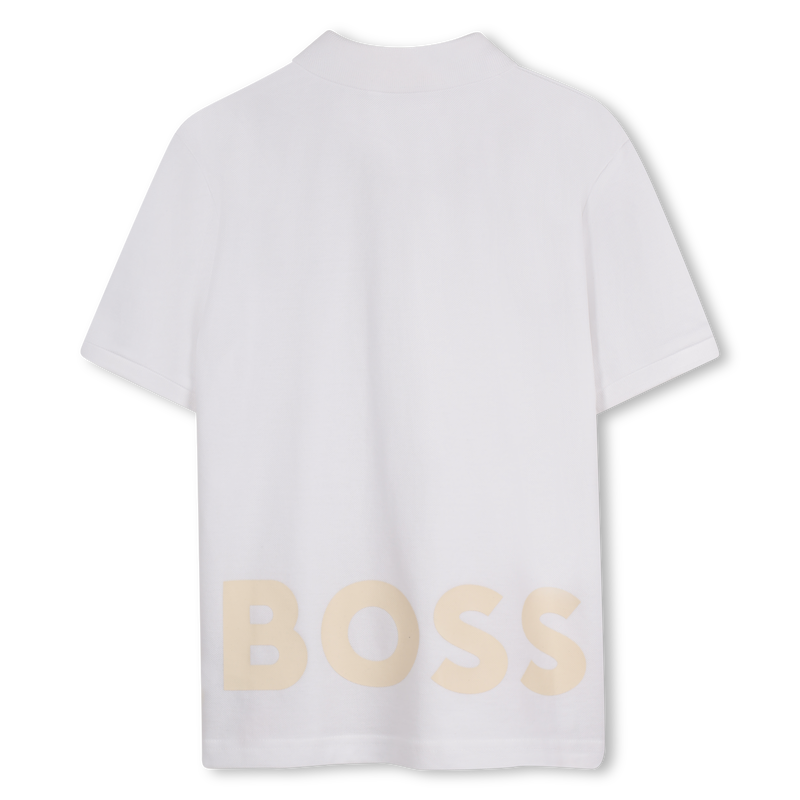 Polo avec logo BOSS 
                    GARCON