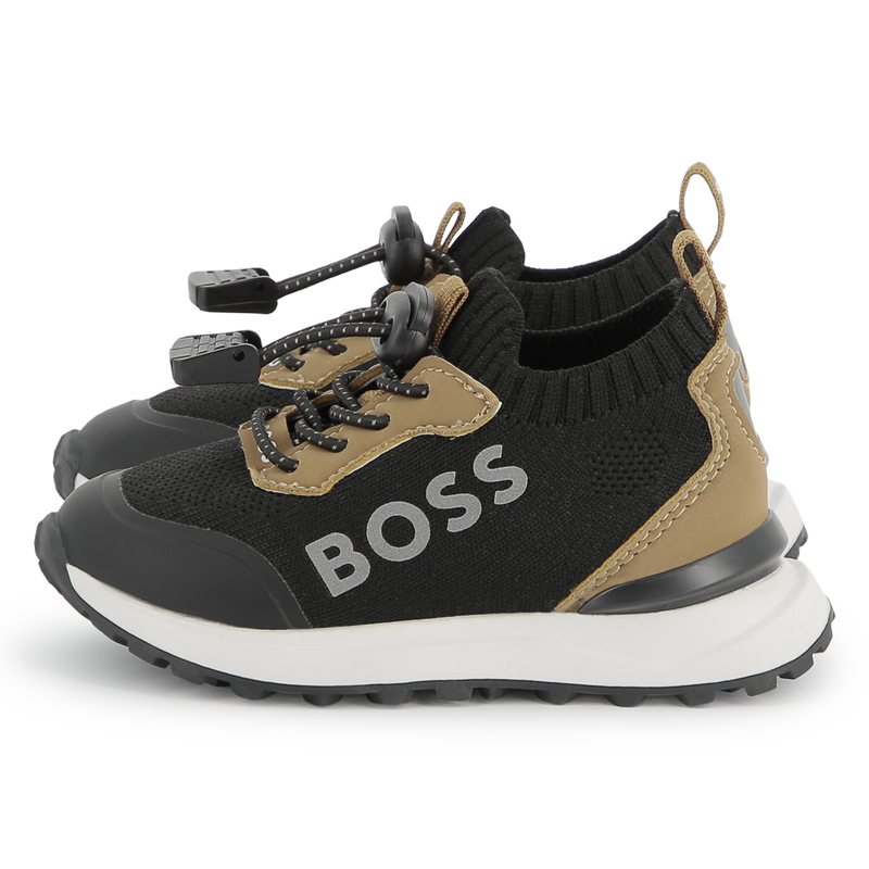 Baskets chaussettes lacées BOSS 
                    GARCON
