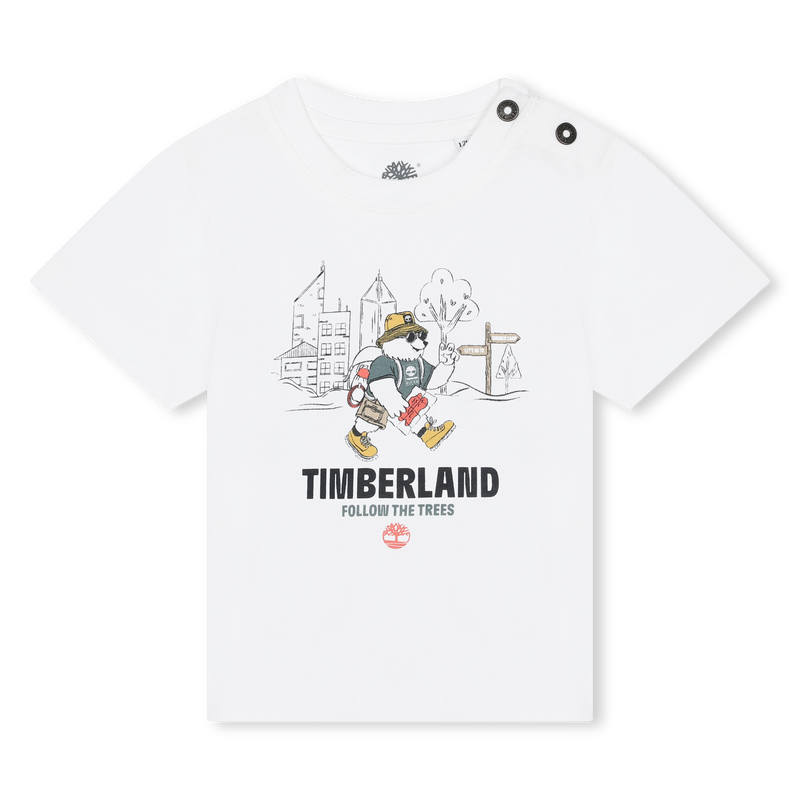 T-shirt à col rond pressionné TIMBERLAND 
                    GARCON