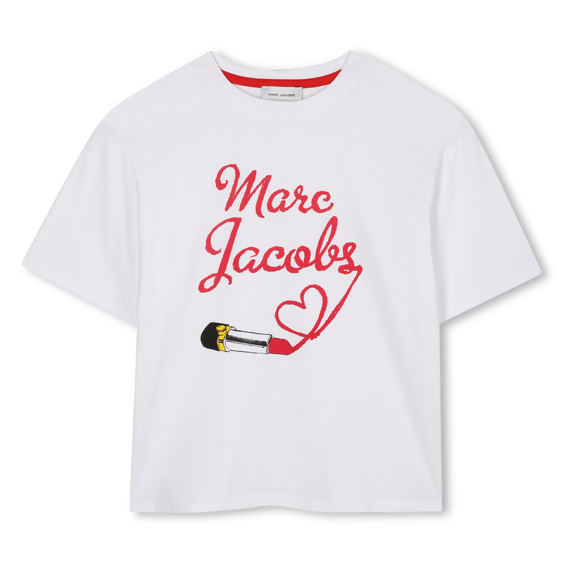 T-shirt à manches courtes MARC JACOBS 
                    FILLE