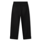 Pantalon &agrave; pinces et revers DKNY 
                    FILLE