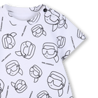Combinaison manches courtes KARL LAGERFELD KIDS 
                    GARCON