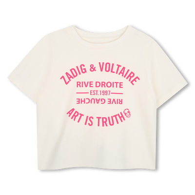 Tee-shirt manches courtes ZADIG & VOLTAIRE FILLE