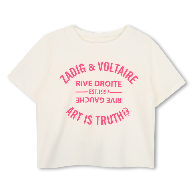 Tee-shirt manches courtes ZADIG & VOLTAIRE 
                        FILLE