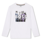 T-shirt &agrave; manches longues BOSS 
                    GARCON