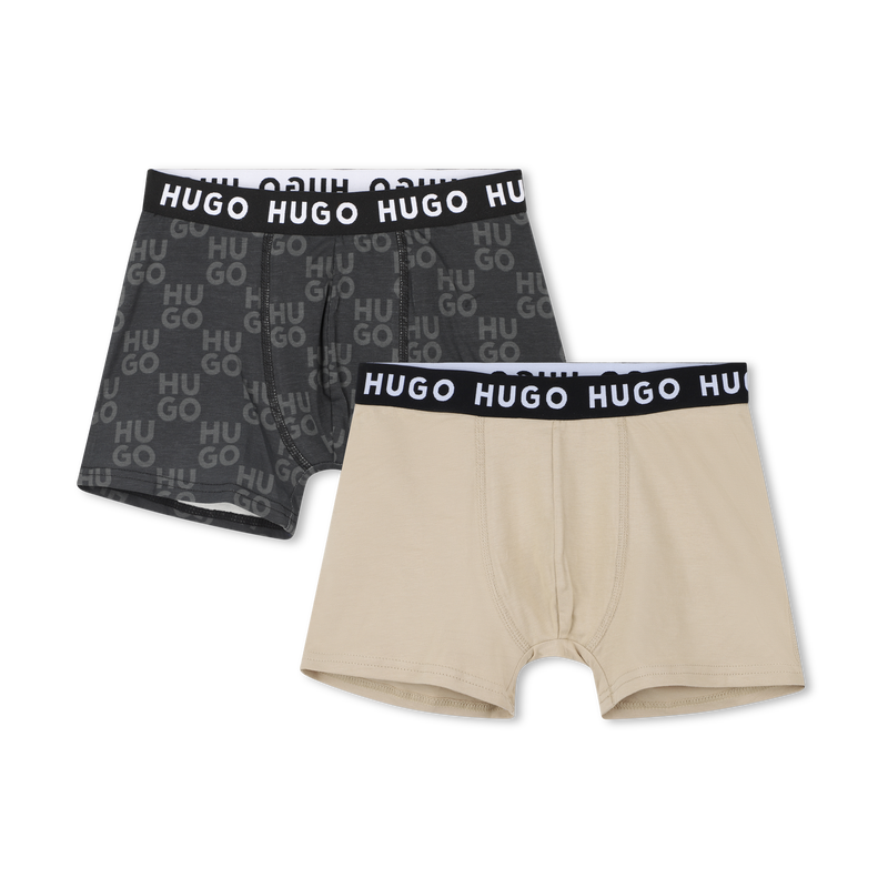 Lot de 2 boxers Hugo 
                    GARCON