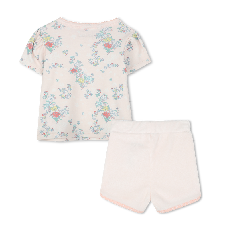 Ensemble short et T-shirt KENZO KIDS 
                    FILLE