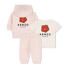 Ensemble Tee-shirt, cardigan et pantalon KENZO KIDS 
                    UNISEXE