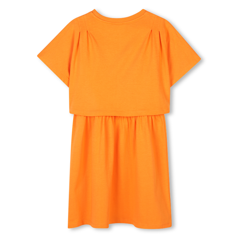 Robe 2-en-1 avec imprimé KENZO KIDS 
                    FILLE