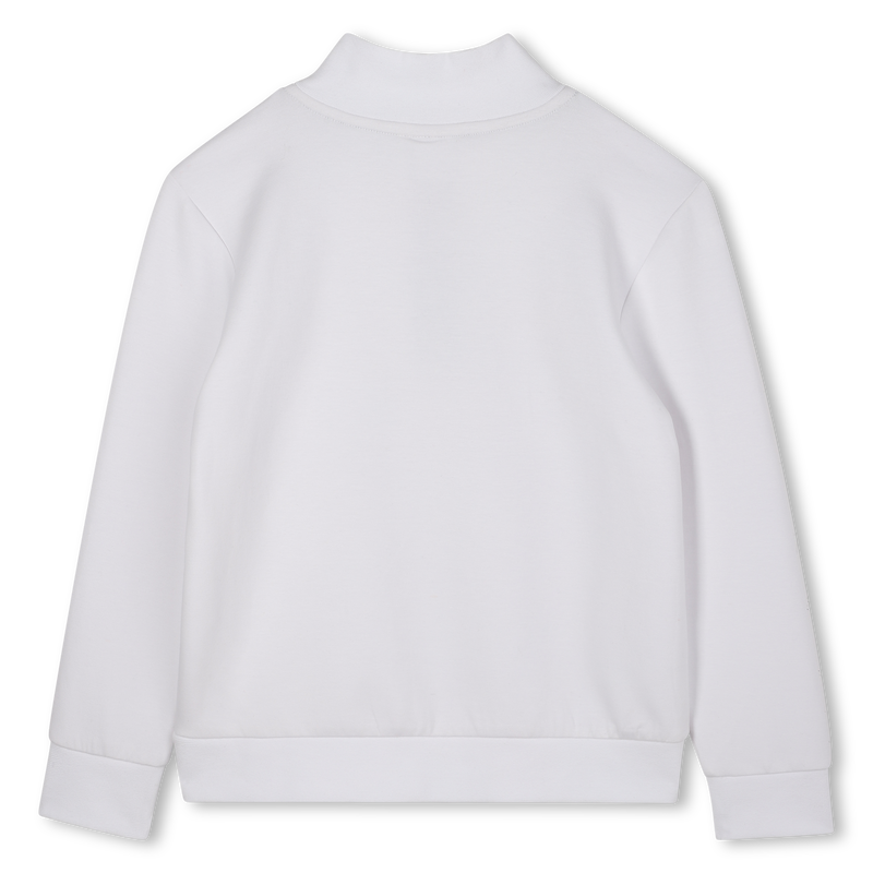 Sweat col montant zipp&eacute; BOSS 
                        GARCON