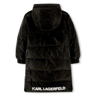 Doudoune longue r&eacute;versible KARL LAGERFELD KIDS 
                    FILLE