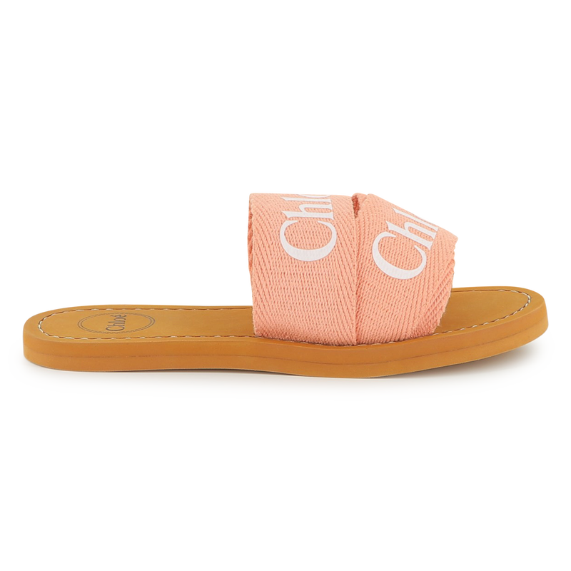 Claquettes avec logo CHLOE 
                    FILLE