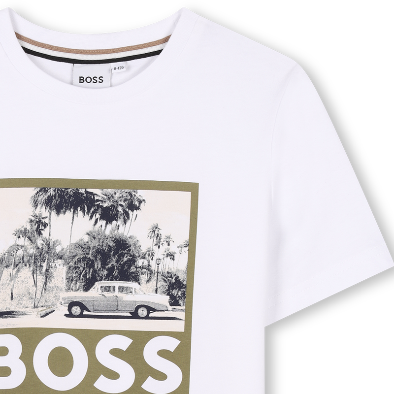 T-shirt manches courtes BOSS 
                        GARCON