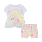 Ensemble T-shirt et short BILLIEBLUSH 
                    FILLE