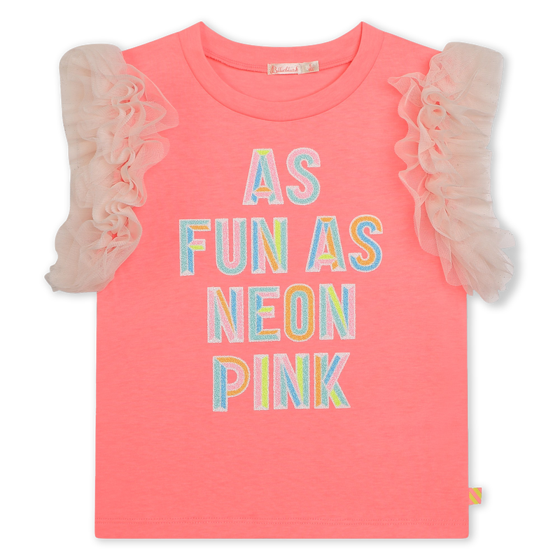 T-shirt avec manches en tulle BILLIEBLUSH 
                    FILLE