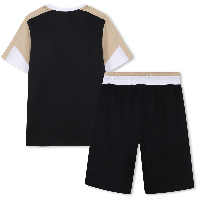 Ensemble Tee-shirt + bermuda BOSS 
                        GARCON