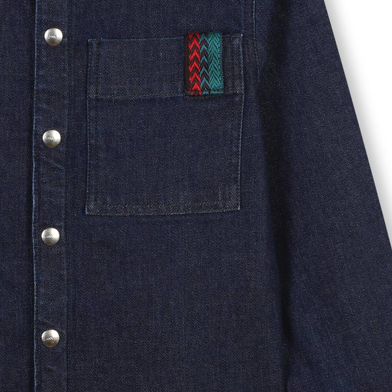 Surchemise en jean avec sigle LANVIN 
                    GARCON