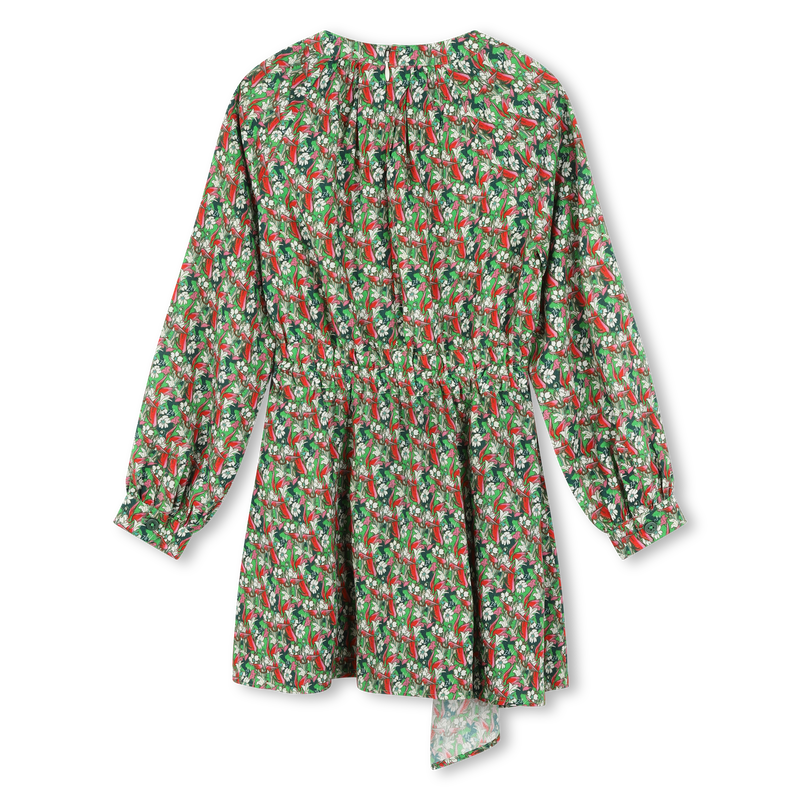 Robe asymétrique à fleurs ZADIG & VOLTAIRE 
                    FILLE