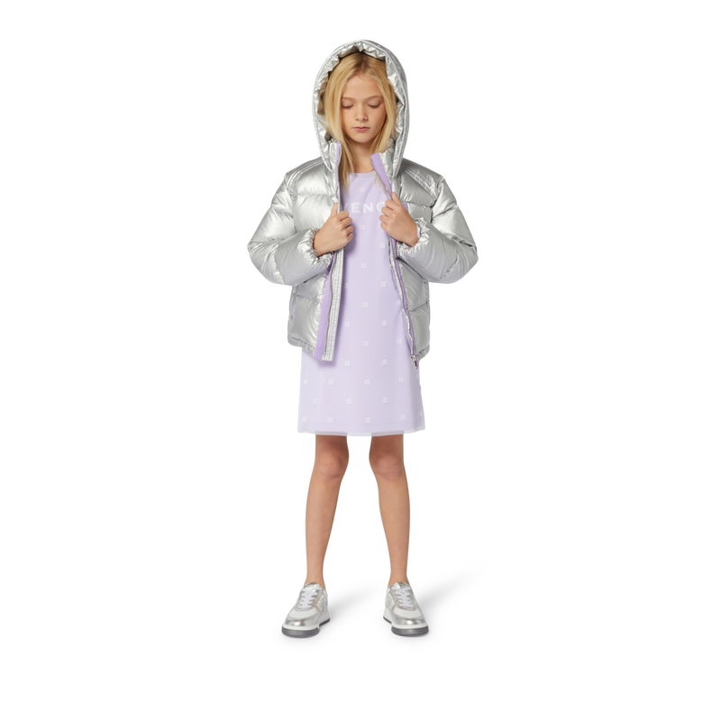 Doudoune zippée à capuche GIVENCHY 
                    FILLE