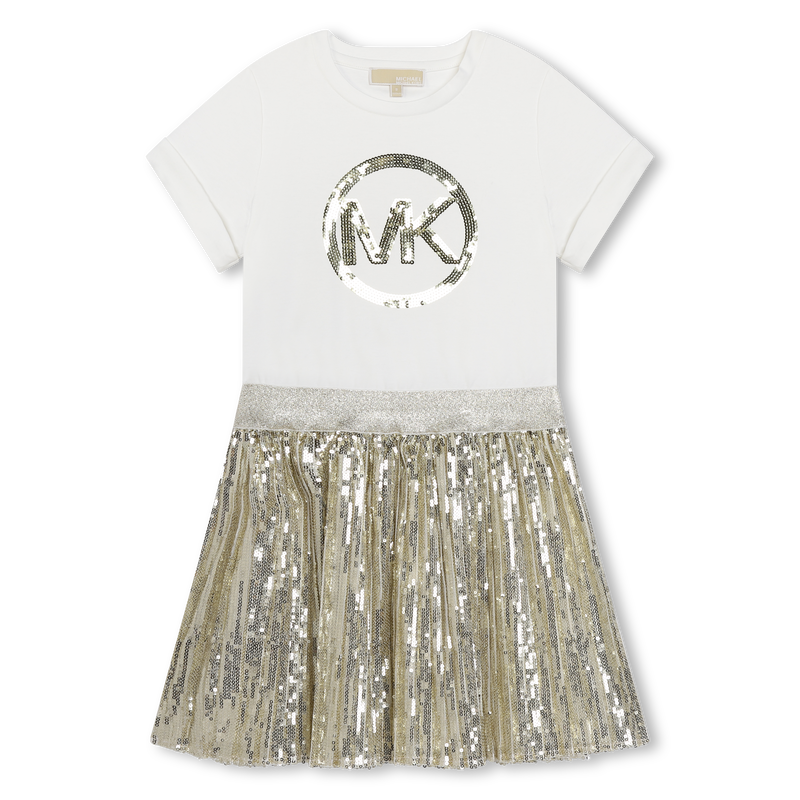 Robe de cérémonie bimatière MICHAEL KORS 
                    FILLE