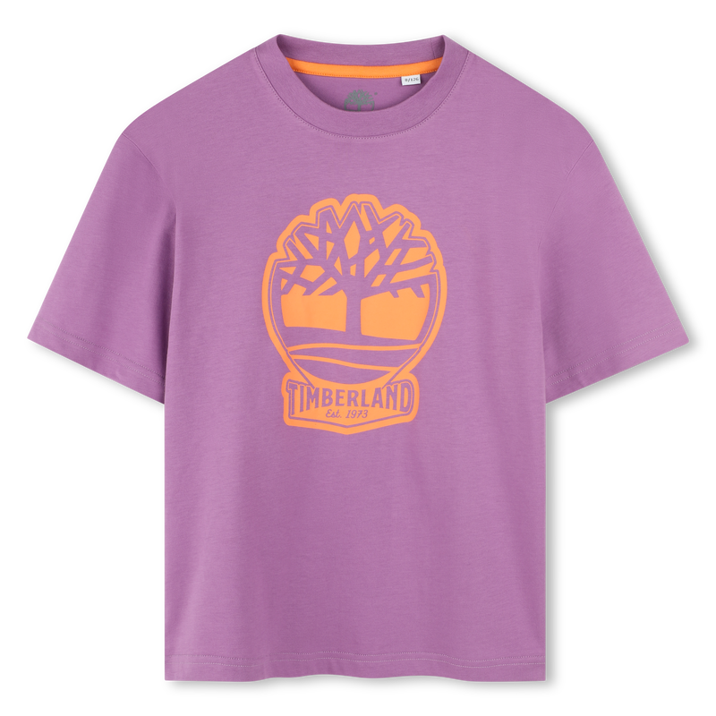 T-shirt bicolore avec logo TIMBERLAND 
                    GARCON