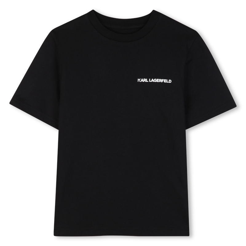 LOT DE 2 T-SHIRTS MANCHES COURTES KARL LAGERFELD KIDS 
                        GARCON