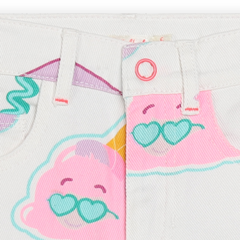 Pantalon sergé  imprimé BILLIEBLUSH 
                    FILLE