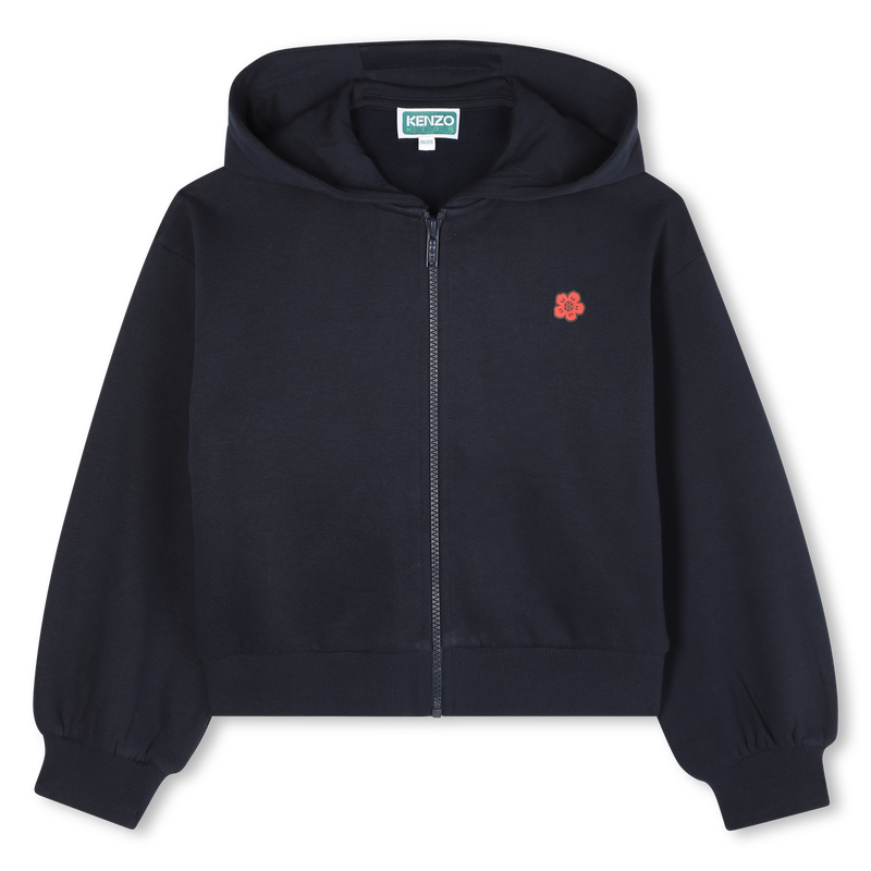 Ensemble cardigan et pantalon en molleton KENZO KIDS 
                    FILLE