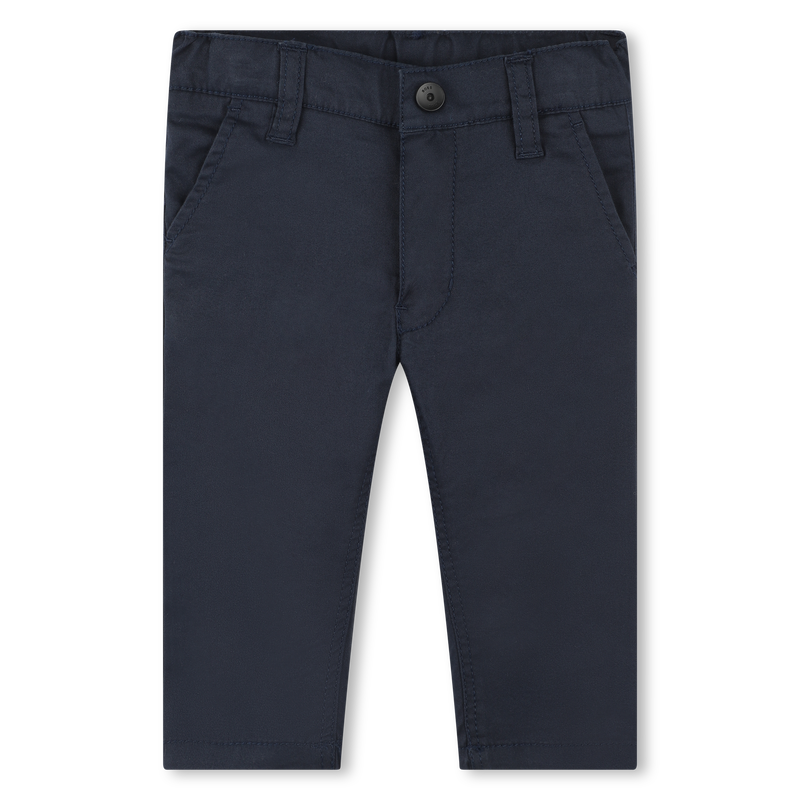 Pantalon uni en sergé BOSS 
                    GARCON