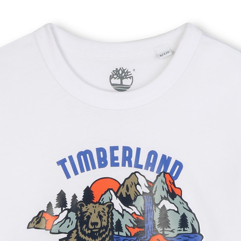 Tee-shirt manches courtes en jersey TIMBERLAND 
                    GARCON