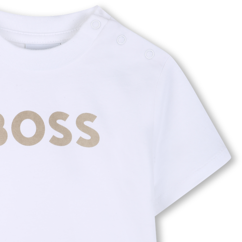 ENSEMBLE T-SHIRT + SHORT BOSS 
                        GARCON