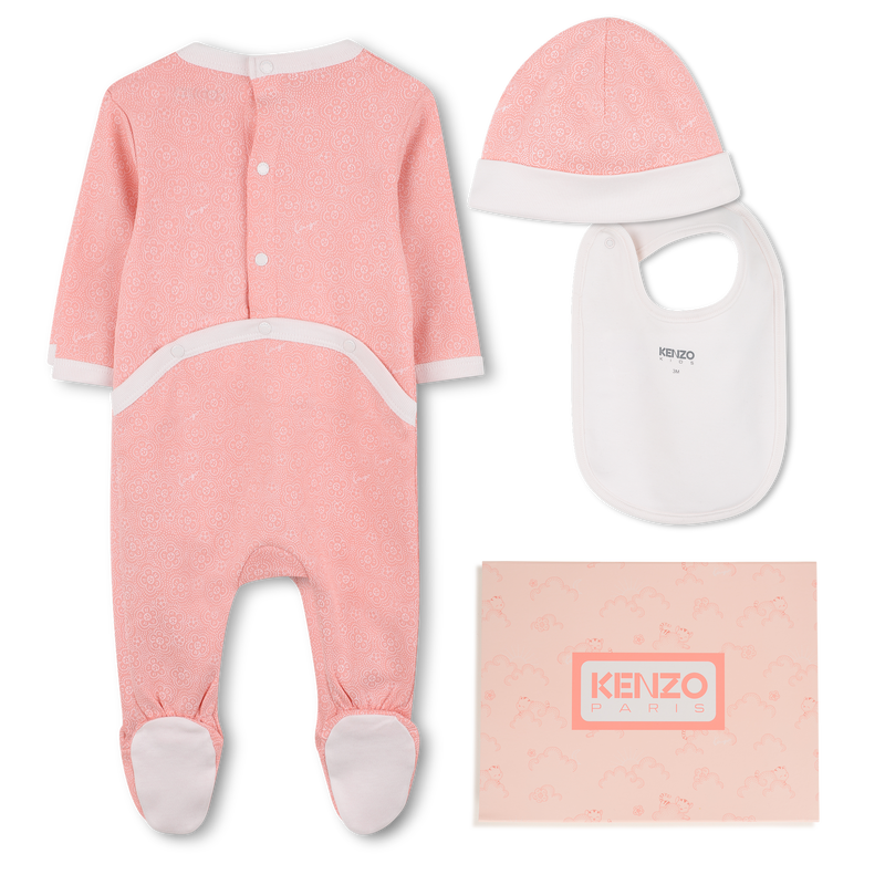Ensemble pyjama, bavoir et bonnet KENZO KIDS 
                    FILLE