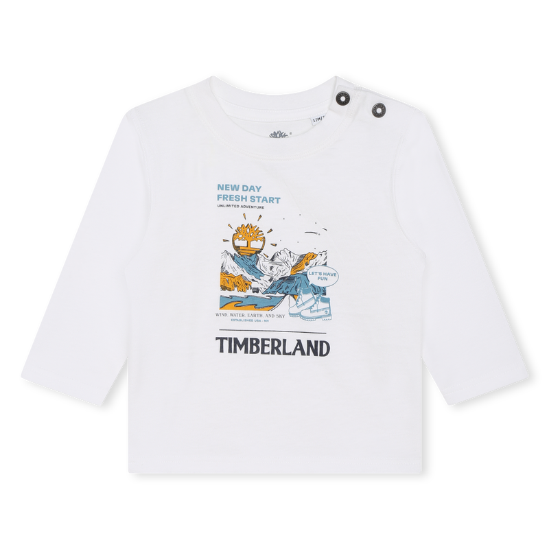 T-shirt imprimé placé TIMBERLAND 
                    GARCON