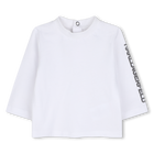 Ensemble salopette et tee-shirt KARL LAGERFELD KIDS 
                    GARCON