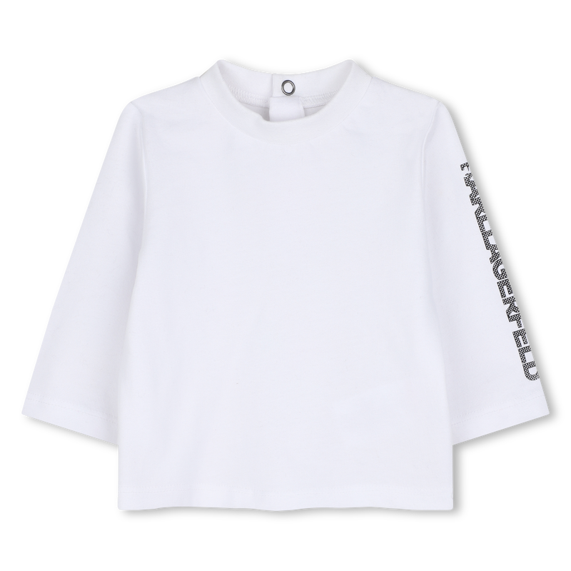 Ensemble salopette et tee-shirt KARL LAGERFELD KIDS 
                        GARCON