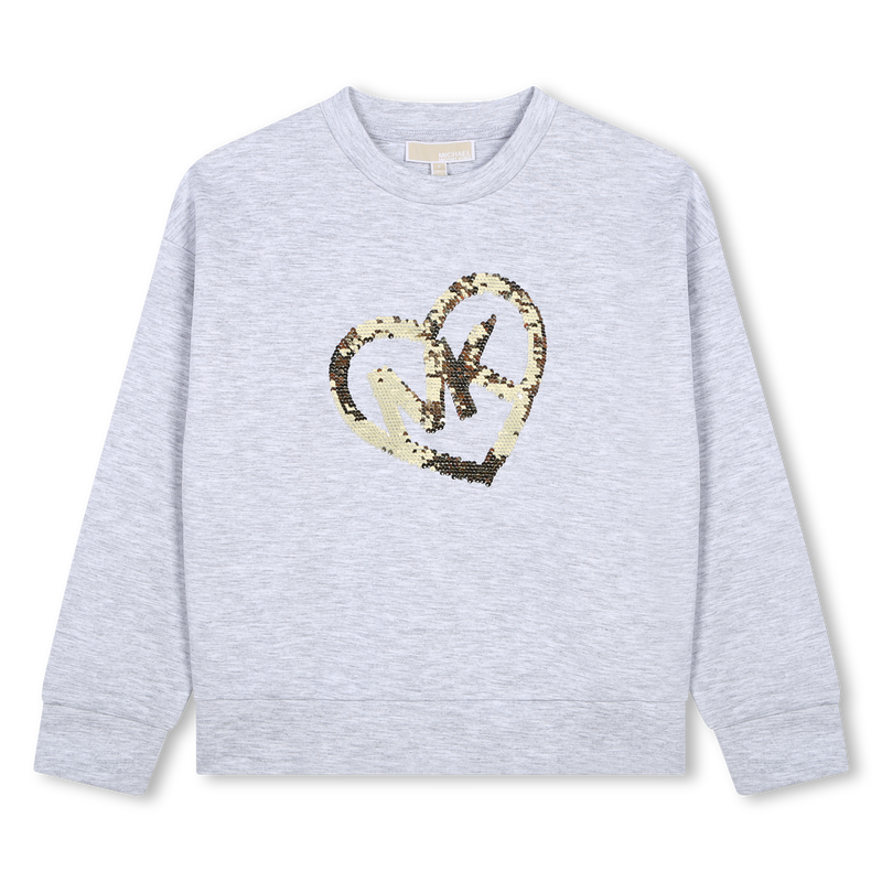 Sweat-shirt  orn&eacute; de sequins MICHAEL KORS 
                        FILLE