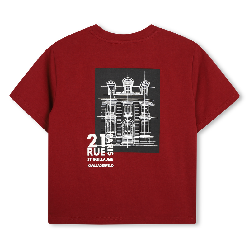 Tee-shirt manches courtes KARL LAGERFELD KIDS 
                        GARCON