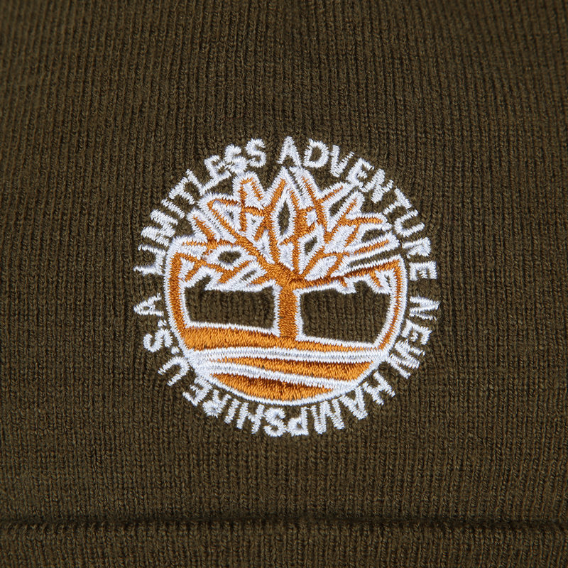 Bonnet brodé en tricot TIMBERLAND 
                    GARCON