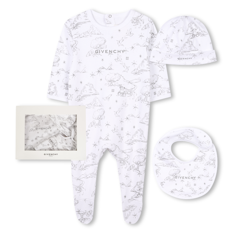 Pyjama, bavoir et bonnet GIVENCHY 
                    UNISEXE
