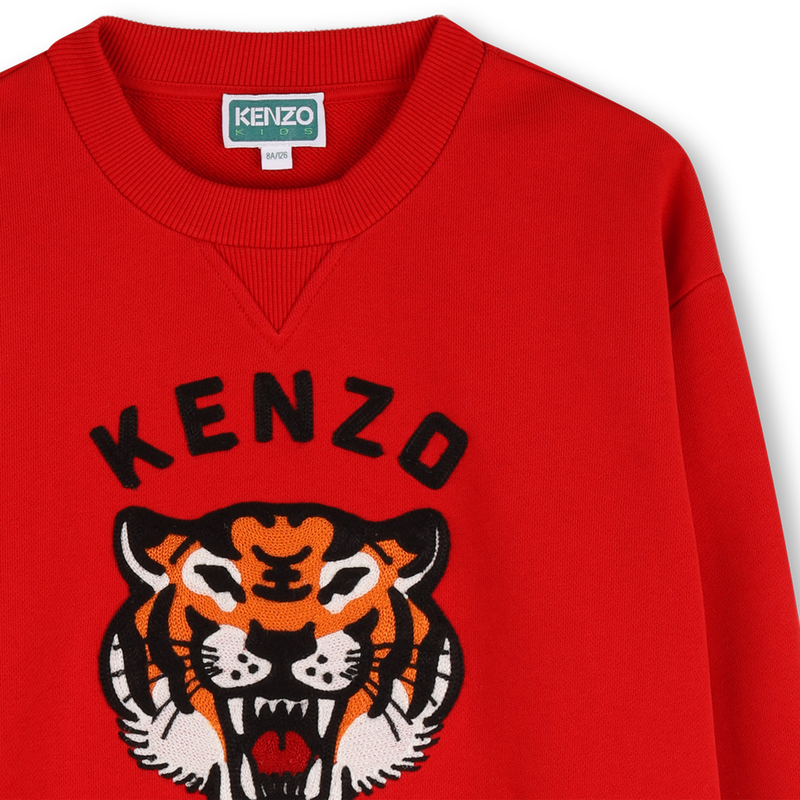 Sweat en molleton non gratté KENZO KIDS 
                    GARCON
