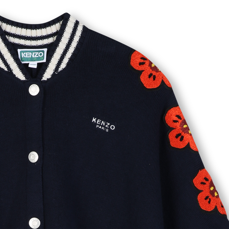 Cape en tricot KENZO KIDS 
                        FILLE
