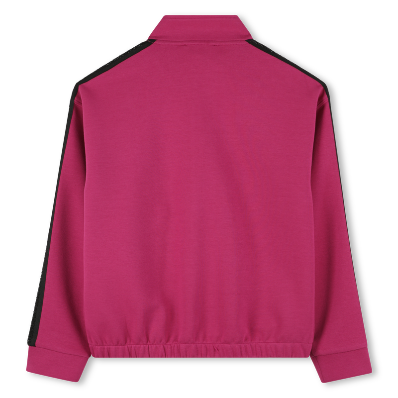 Cardigan en double jersey KARL LAGERFELD KIDS 
                    FILLE