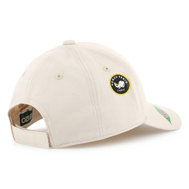 Casquette imprim&eacute;e en coton KENZO KIDS 
                        UNISEXE