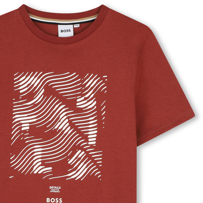 Tee-shirt manches courtes BOSS 
                        GARCON