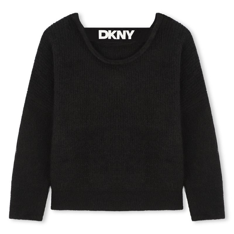 Pull en tricot DKNY 
                    FILLE