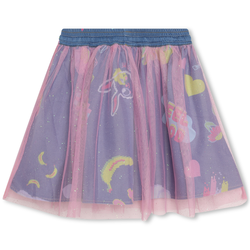 Jupe bimatière pailletée BILLIEBLUSH 
                    FILLE
